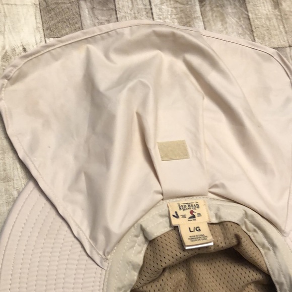 Redhead tan large unisex fishing:sun hat with fold up neck protector - Picture 12 of 15